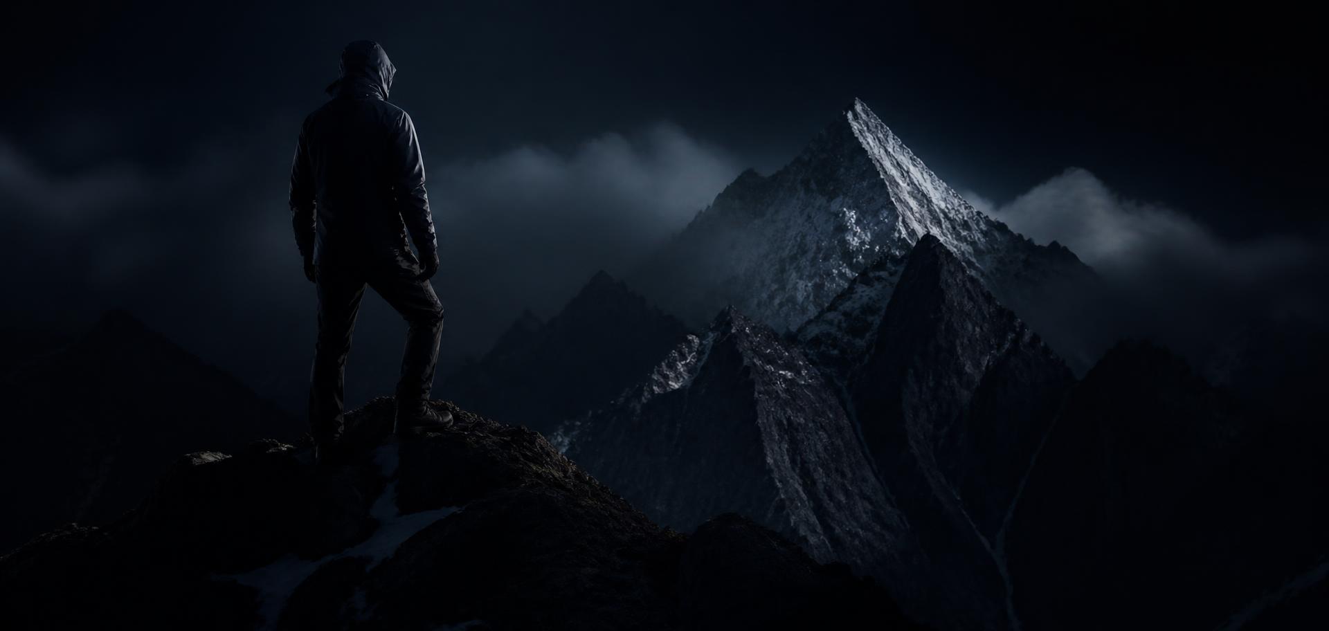 Arc'teryx PRO gear in the field at night