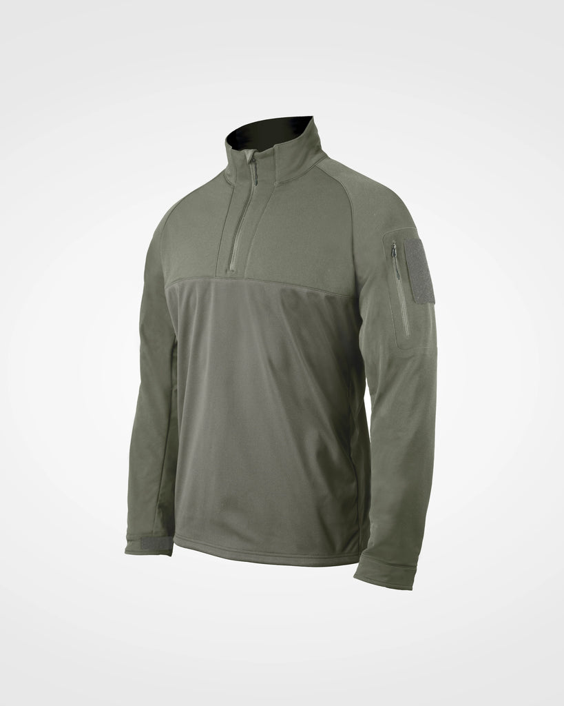 Frontal photo of the Tomahawk Performance Cold Weather Combat Top, an insulated tactical base- or mid-layer.