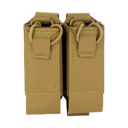 Double Pistol Mag Pouch - Coyote