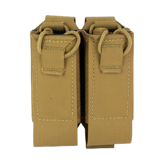 Double Pistol Mag Pouch - Coyote
