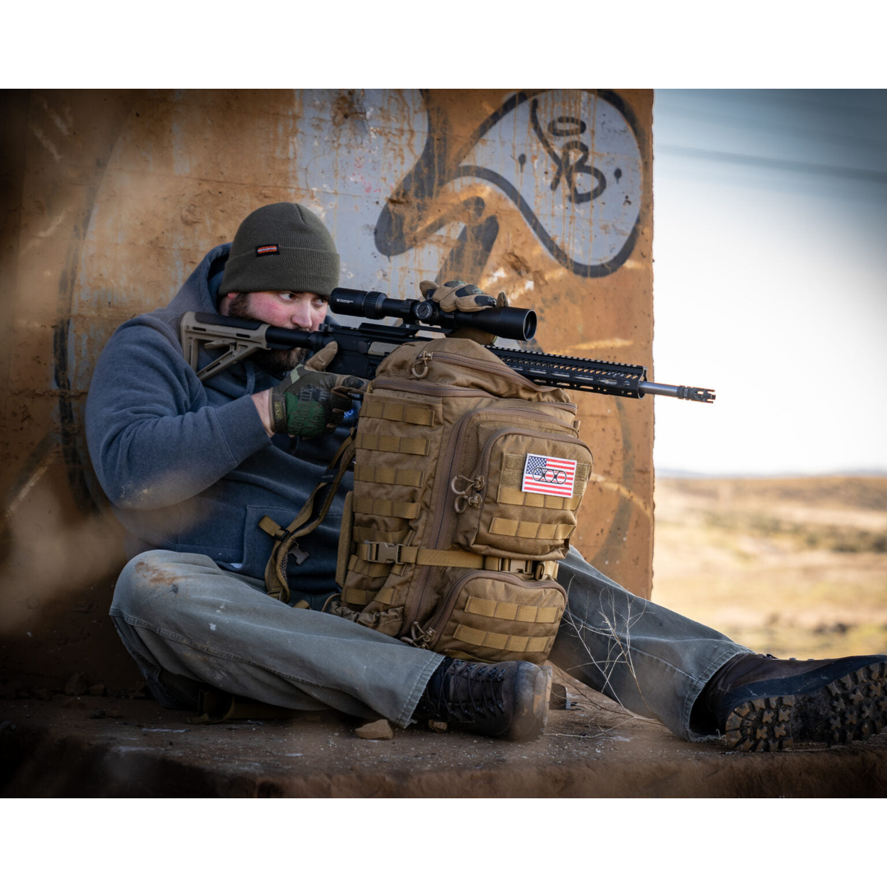Eberlestock FAC Track tactical radio pack - studio product photo 4