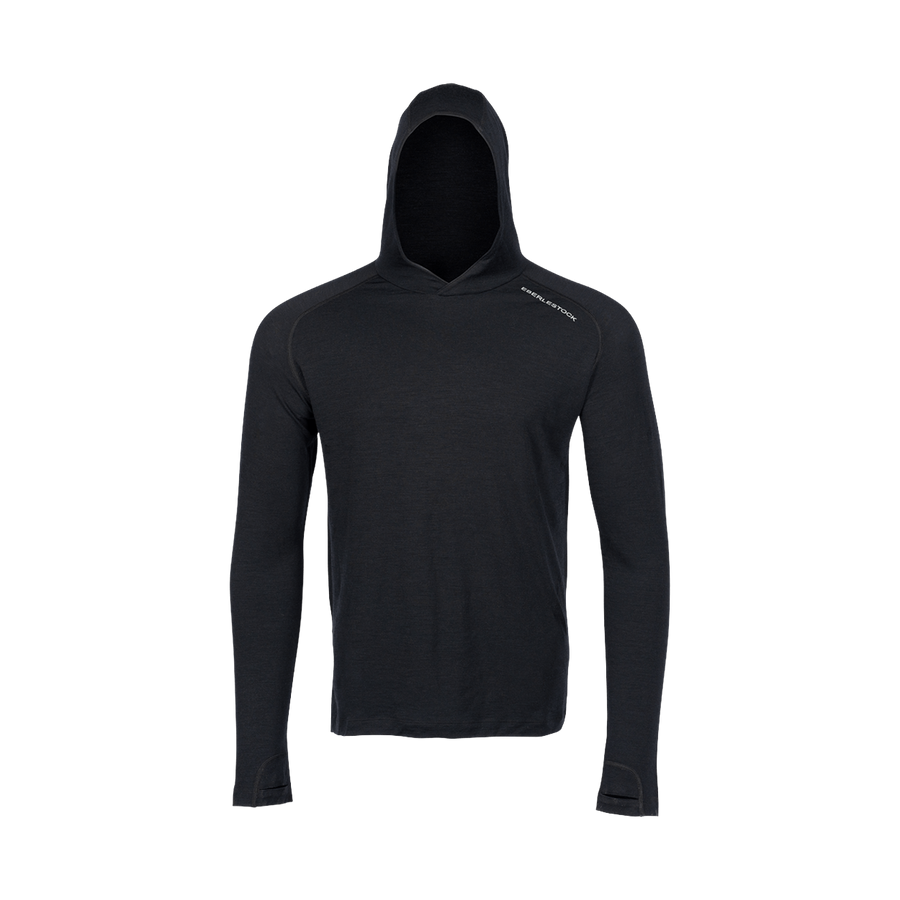 Lochsa 180 Merino Hoody in Black - Eberlestock