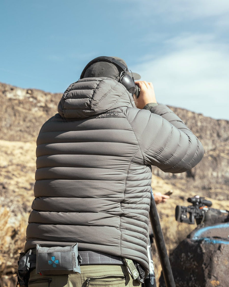 McCall Hooded Down Jacket - Eberlestock lifestyle photo 14