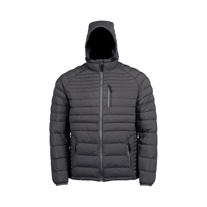 McCall Hooded Down Jacket in Gunmetal - Eberlestock