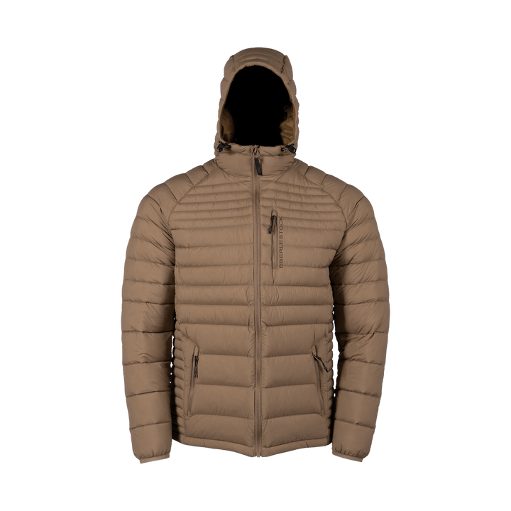 McCall Hooded Down Jacket in Dry Earth - Eberlestock