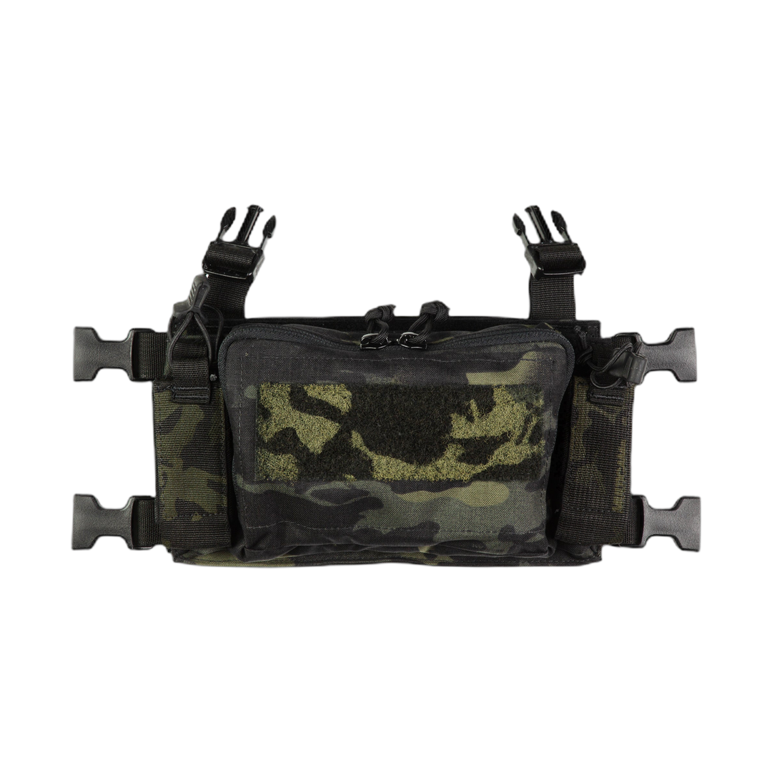 D3CRM Micro Chest Rig - MultiCam Black