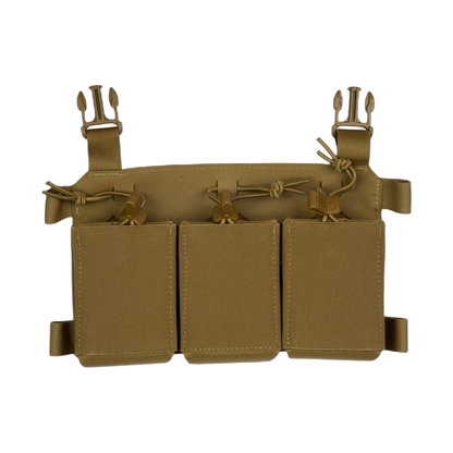 Thorax Triple Rifle Mag Placard - Coyote