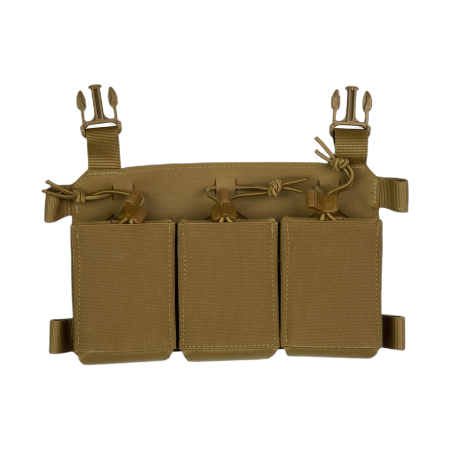 Thorax Triple Rifle Mag Placard - Coyote