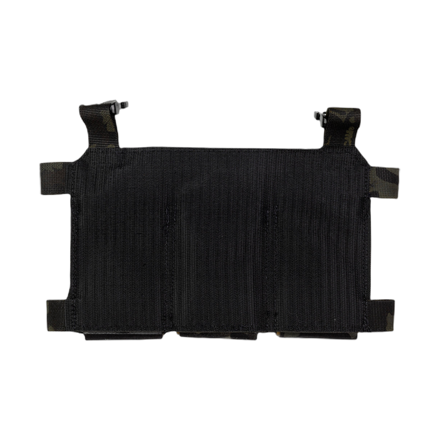 Thorax Triple Rifle Mag Placard - MultiCam Black