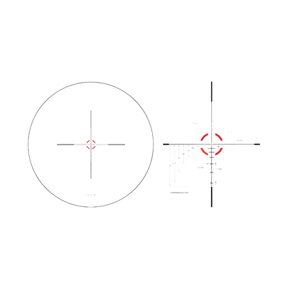 TRIJICON CREDO 1-6X24 SFP BDC RED