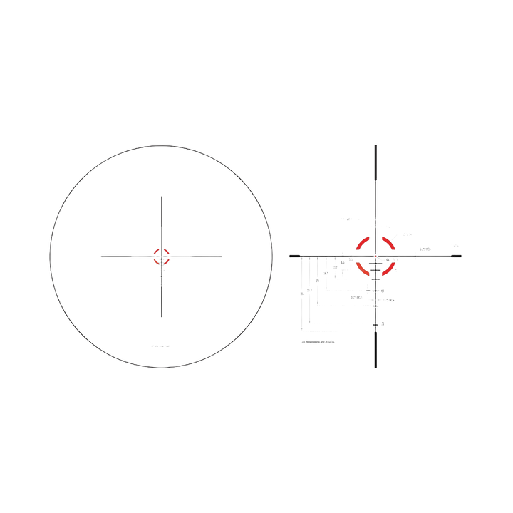 TRIJICON CREDO 1-6X24 SFP BDC RED