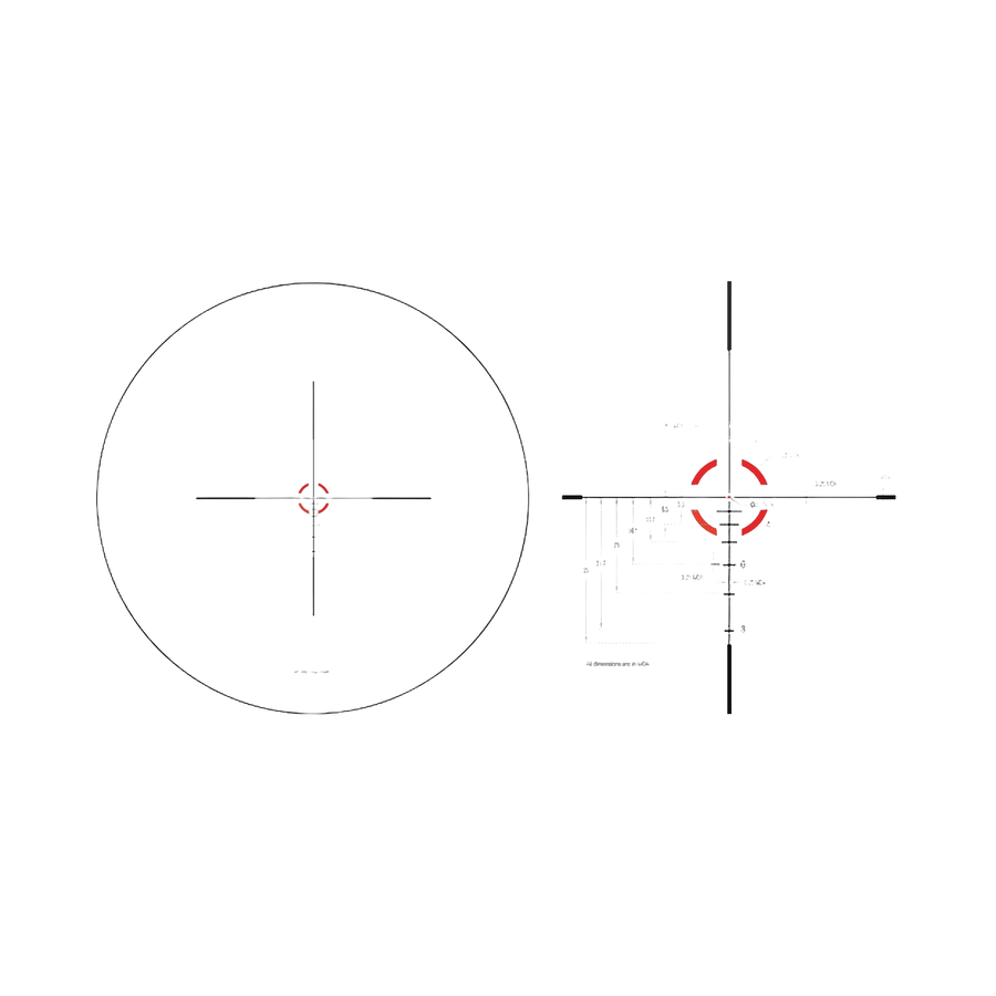 TRIJICON CREDO 1-6X24 SFP BDC RED