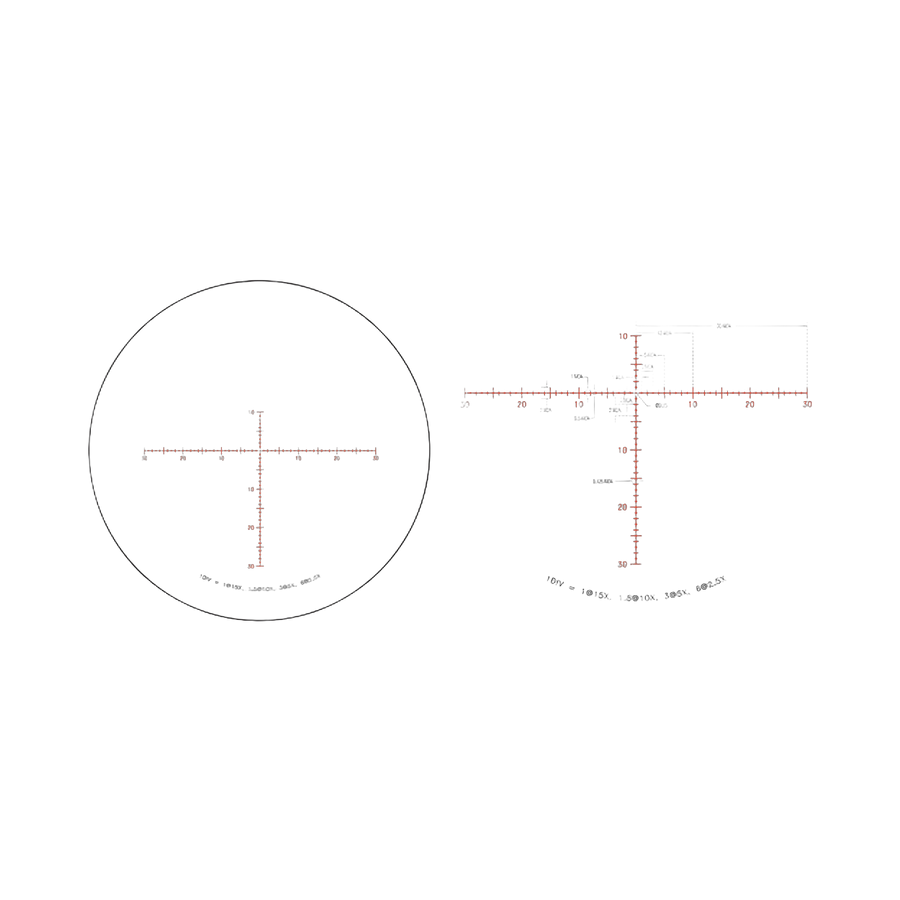 TRIJICON CREDO HX 2.5-15X42 SFP MOA