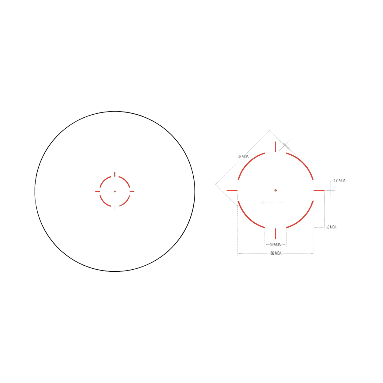 TRIJICON MRO HD RED DOT FULL CO-WIT