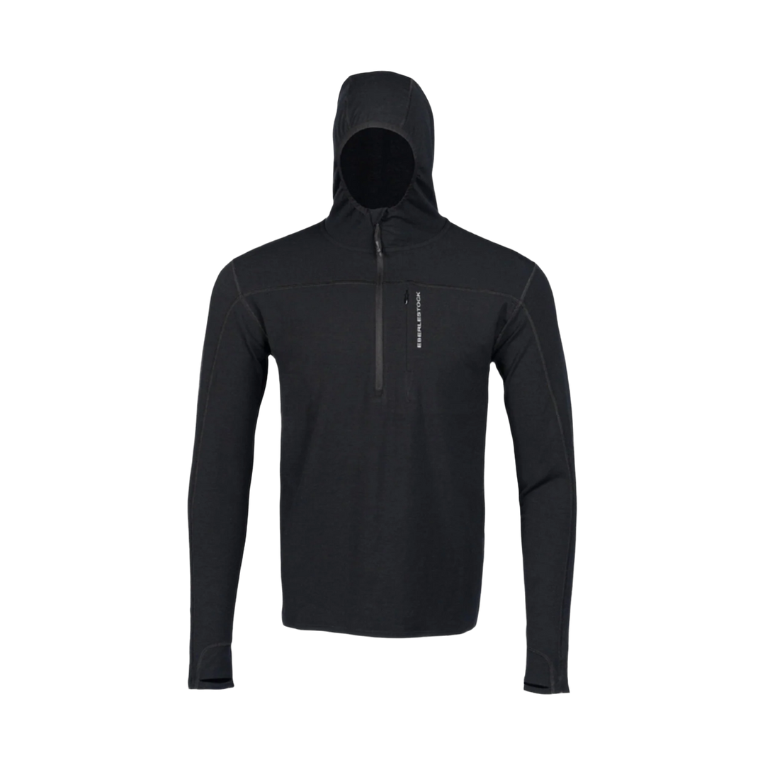 Lochsa 300 Merino Zip Hoody in Black - Eberlestock