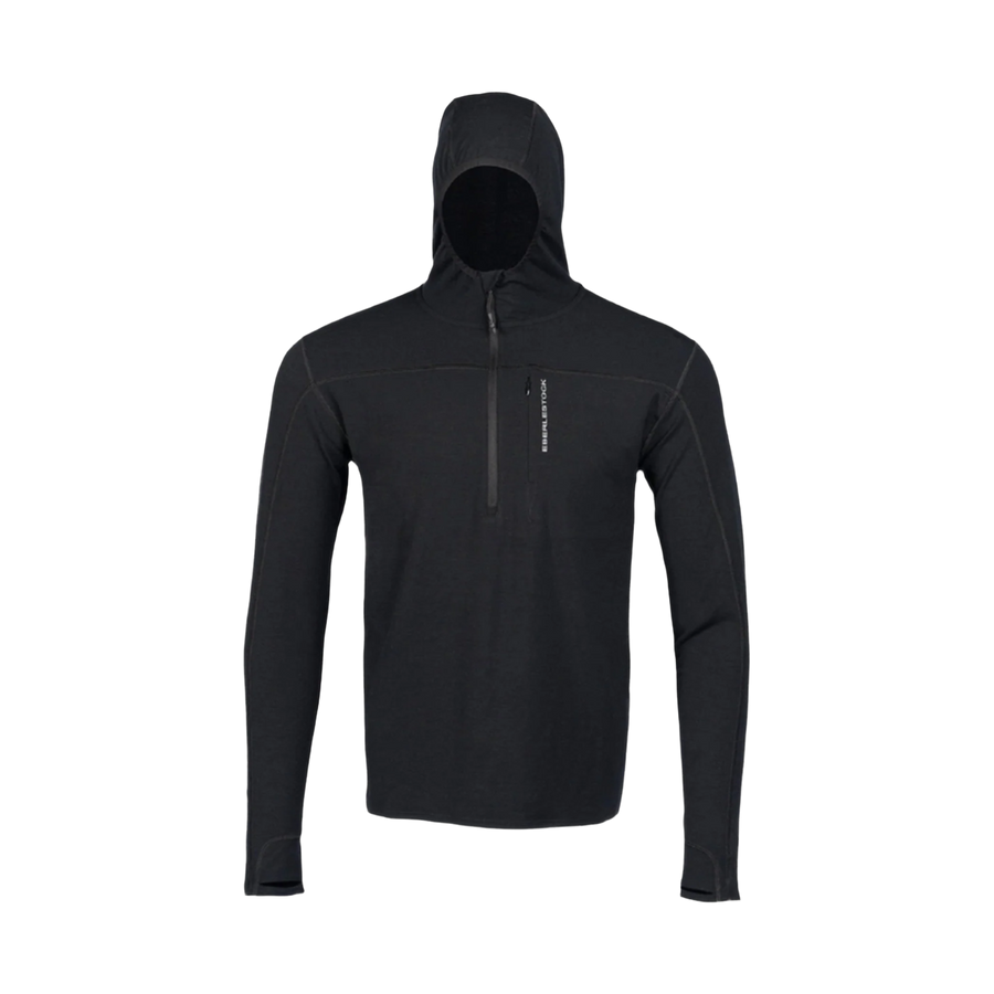 Lochsa 300 Merino Zip Hoody in Black - Eberlestock