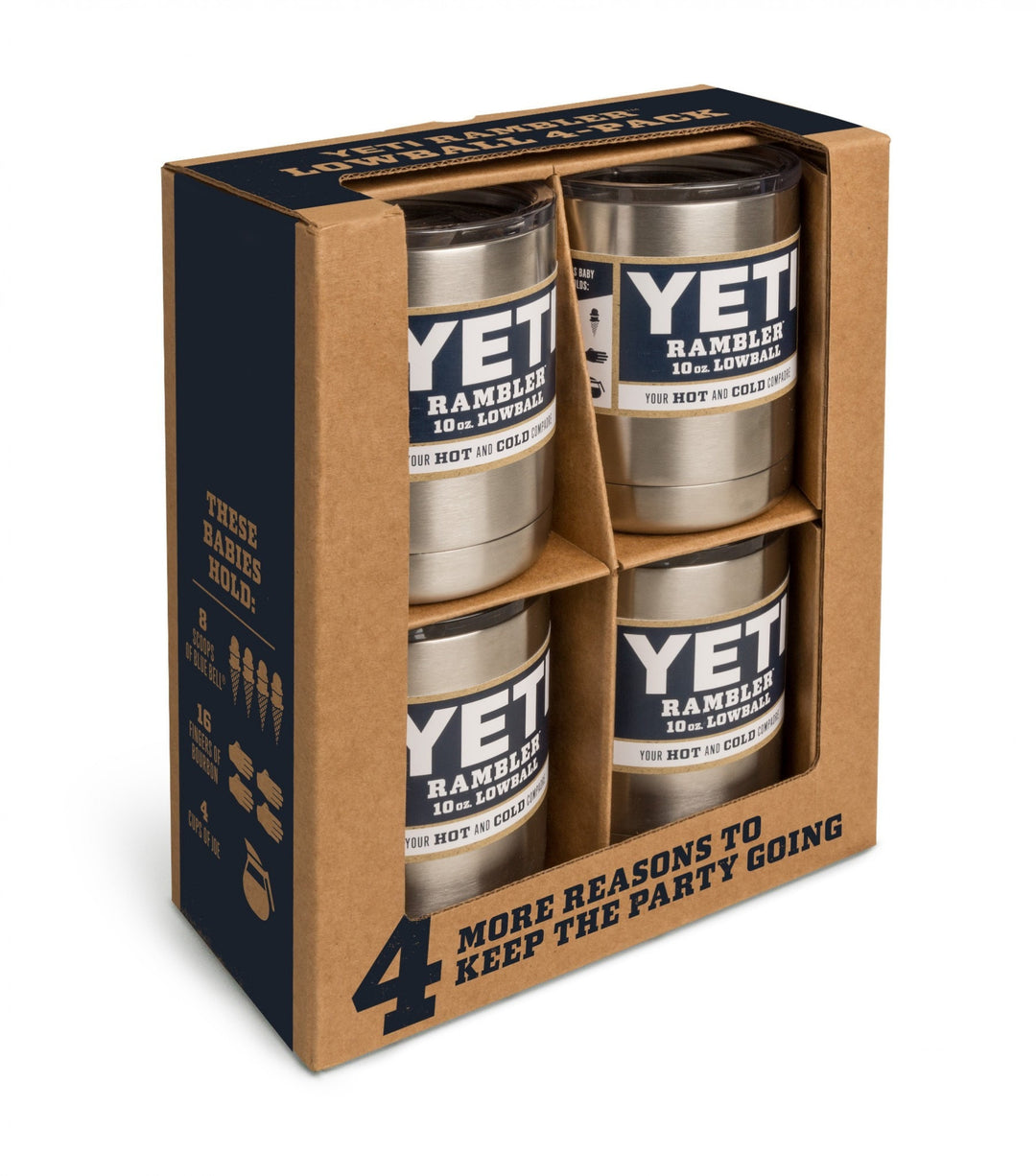 YETI® Rambler™ Lowball 10 oz. 4-pk
