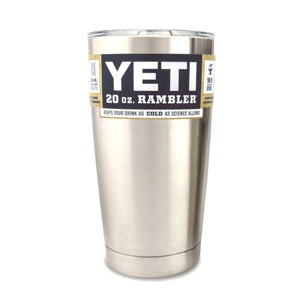 YETI- Rambler 20oz Tumbler Stainless Steel